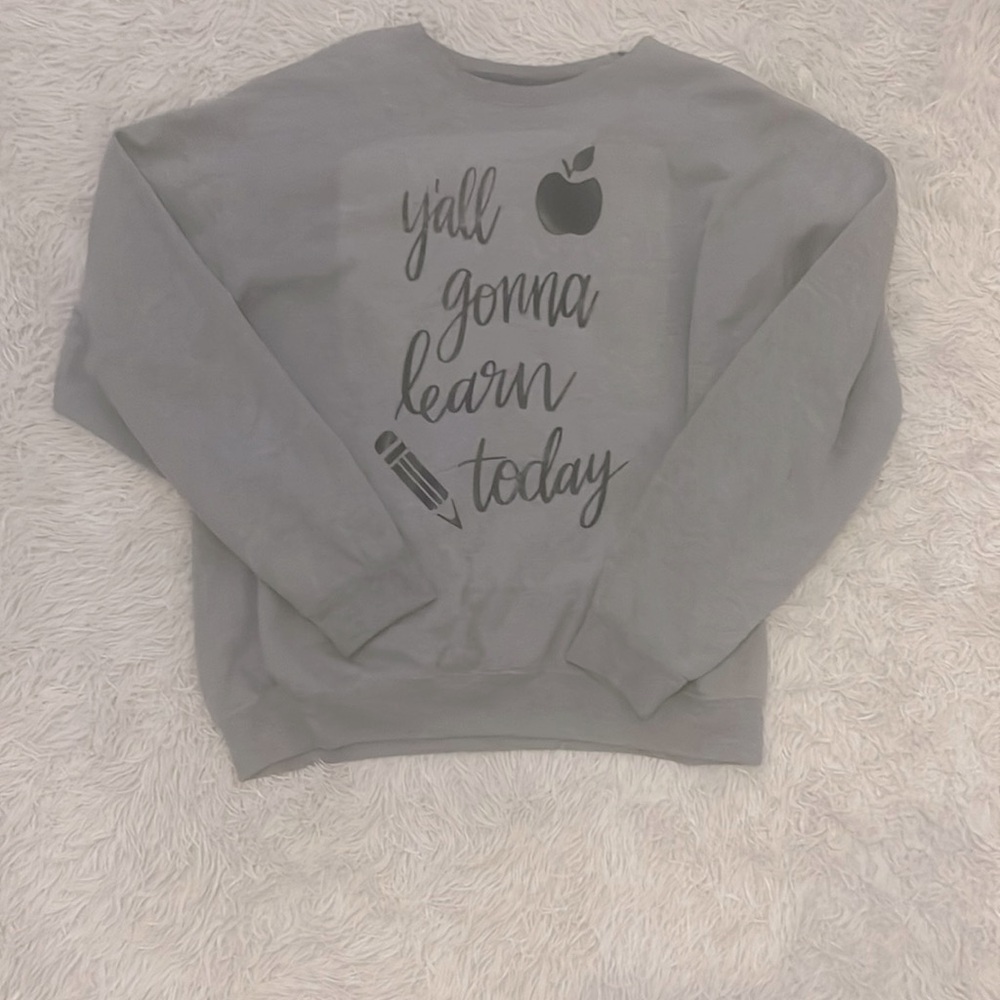 Teacher Crew Neck Sweater